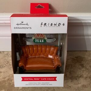Hallmark Friends Central Perk Brown Couch Ornament NEW Christmas
